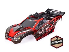 Traxxas 6740-RED - Body, Rustler 4X4, Red
