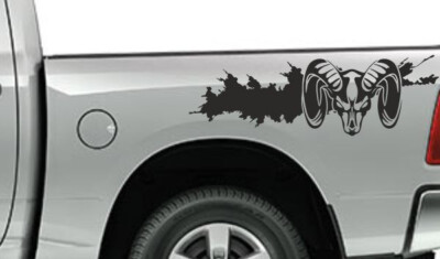 Aufkleber SET AUTO TATTOO Pick UP AMI Muscle Car Widder Schlamm PS Power 141