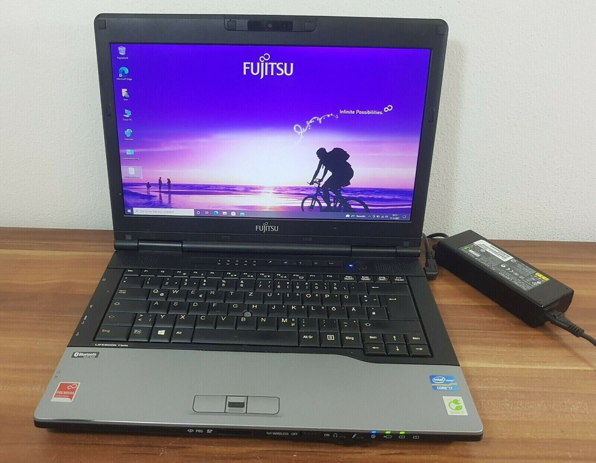 Fujitsu Lifebook i7-3612QM Quad Core 3,1GHz 8GB 256GB SSD Wlan BT