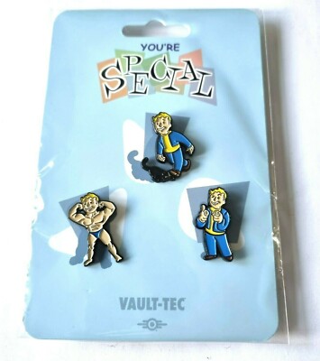 Playstation 4 Fallout 76 Limited Edition Pins Very Rare - Collectors Item 