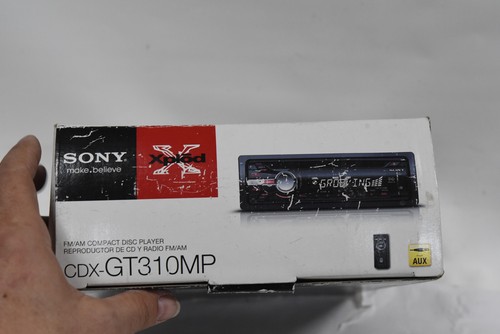 Sony CDX-GT310MP Car CD Player/MP3/WMA AM/FM Receiver & Front AUX IN Car Stereo - Picture 23 of 24