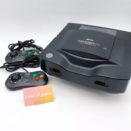 SNK Neo Geo CD CD-T01 Retro Game Console System Good Tested Condition