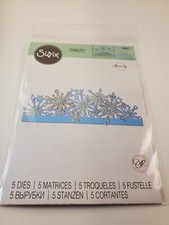 SI1 Sizzix Thinlits Olivia Rose Snowflake Edge 5pc die set New