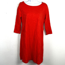 Gap Maternity T Shirt Dress Sz S Orange Boat Summer Casual Minimalist Modern