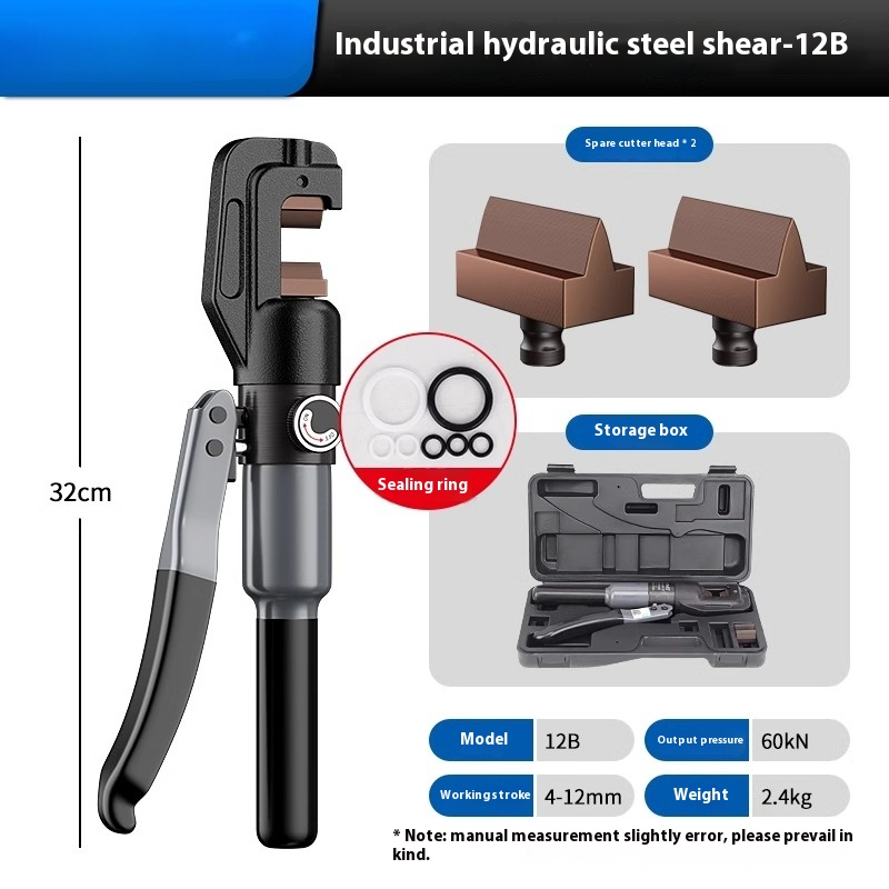 Manual Hydraulic Scissors Shear for Cable Cutting & Resistance Breaking-image