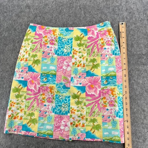 BRIGGS New York Skirt Womens Size 14 Tropical Casual - Picture 3 of 8