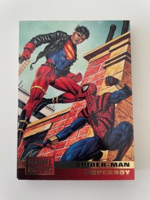 1995 Fleer Marvel Vs DC Card You Pick the Base Card Finish Your Set