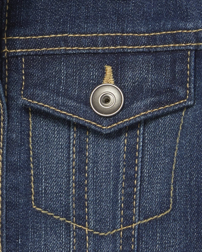 Chaqueta vaquera básica para niñas Dk StoneS 5/6 Foto 3 de 4