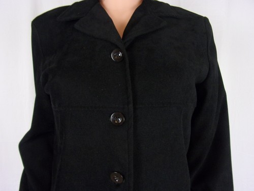 Chaqueta Informal Corner & Co. Mangas Largas con Botones TALLA: Pequeña DISEÑO NEGRO - Imagen 3 de 3