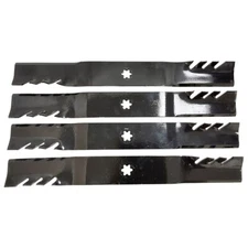 Proven Part 4 - Pack Toothed Mulching Blades Fits MTD 942-0616A