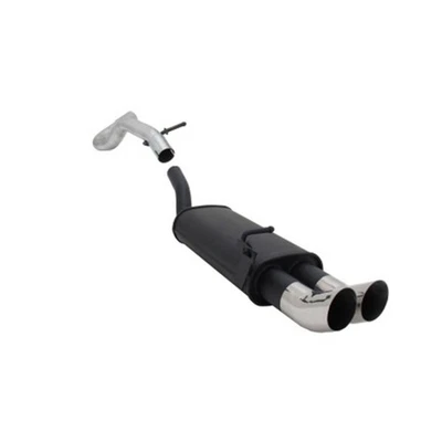 Échappement arrière Novus Audi A3 Seat Leon VW Golf 4 New Beetle 2x76mm DTM ABE - Photo 1/4