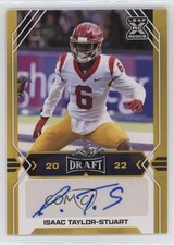 2022 Leaf Draft Auto Gold Isaac Taylor-Stuart #BA-ITS Auto x5u