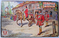 LIVERPOOL PAGEANT John Leland Historian & Librarian to Henry VIII Postcard