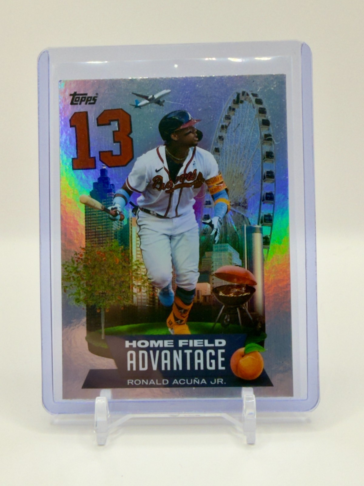 2022 Topps Ronald Acuna Jr HOME FIELD ADVANTAGE HFA-2 Braves Case Hit SSP