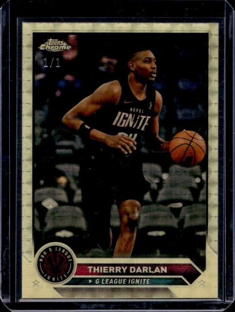 2023-24 Topps Chrome G-League Ignite Thierry Darlan SuperFractor #1/1
