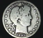 1895-S  Barber Half Dollar KEY DATE