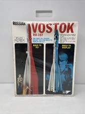 Rare Vintage 1960s, MPC Vostok RD-107 Flying Model Rocket Kit 15&rdquo; 1/100 - SEALED