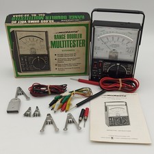 MICRONTA Range Doubler Multitester 22-204A Multimeter 43 Ranges Radio Shack 1979