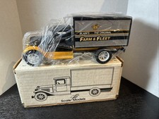Scale Models Blaine's Farm  Fleet Freight Truck Die Cast Coin Bank