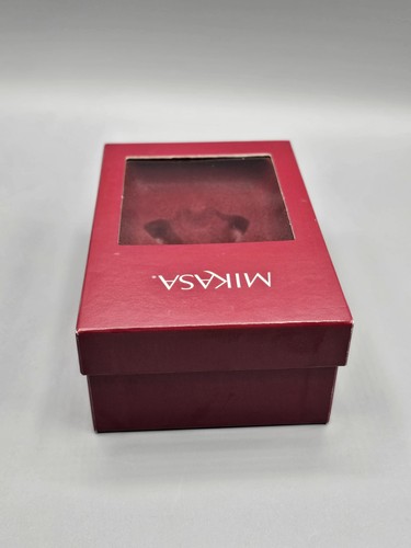 Mikasa Praying Angel Crystal Ribbon Tie 3¼" Ornament In Original Box - Picture 15 of 20