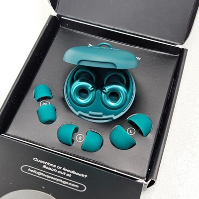 Loop Switch 2 Emerald Adjustable Ear Plugs Noise Relief Modes 20-26 dB Reduction