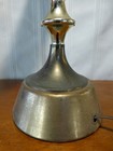 Vintage 15" Brass Bankers Desk Lamp - adjustable 2 working bulbs included — photo 3