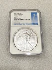 2021 Silver Eagle Type 2 NGC MS 70 First Day Issue ~ Pristine ~ No Spots (142)