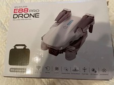 drones with hd camera 4k E88 pro Black, Brushless,storage bag 
