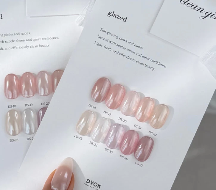 DVOK Clean Girl Syrup Gel Nail Polish Set – 10ml × 10 Soft Sheer Colors
Opens in a new window or tab