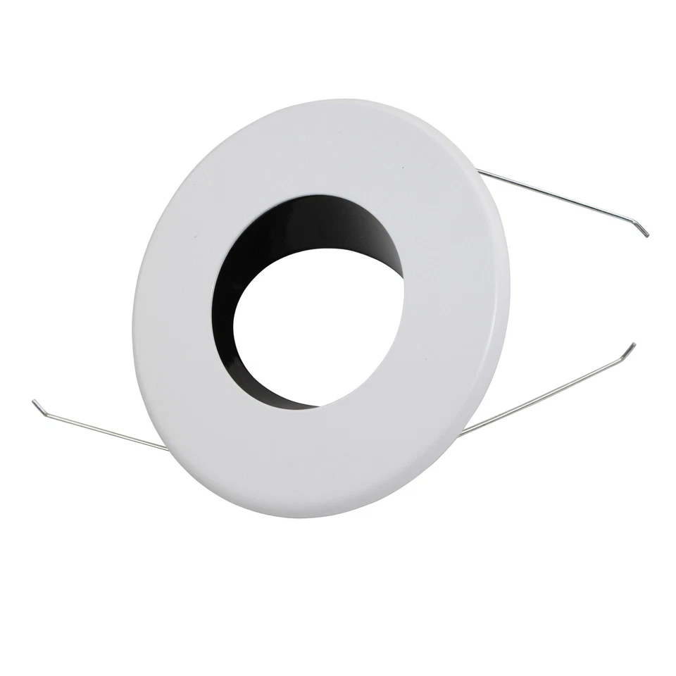 CAPRI LIGHTING 4" RECESSED LIGHT CEILING TRIM 2" PINHOLE BLACK CONE LG102; WHITE - Image 3 of 4