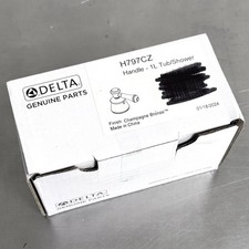 Delta H797CZ Single Lever Tub/Shower Metal Handle Kit Champagne Bronze 14 Series