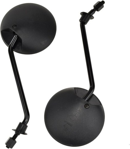 Espejos retrovisores HIAORS 8mm motocicleta GY6 scooter para ciclomotor 50cc Tomos negros - Imagen 1 de 9