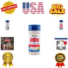 Real Sea Salt - Natural Unrefined Gluten Free Fine, 10 Ounce Shaker 1 Pack