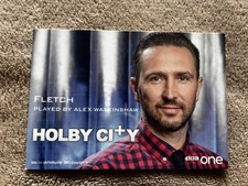 ALEX WALKINSHAW   (HOLBY CITY) UNSIGNED BBC CAST CARD