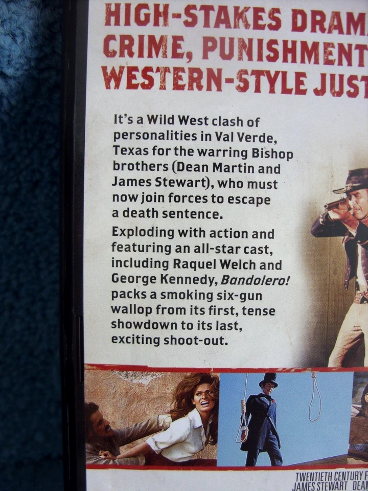 Bandolero (DVDR2) 1968 James Stewart 102mins (BARGAIN) - Image 3 of 4