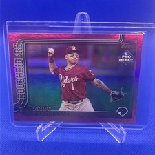 2025 Topps Pro Debut Cody Freeman Fuchsia Foil /199