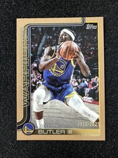 2025-26 Topps Basketball Gold Parallel  Jimmy Butler III No. 136 /2025