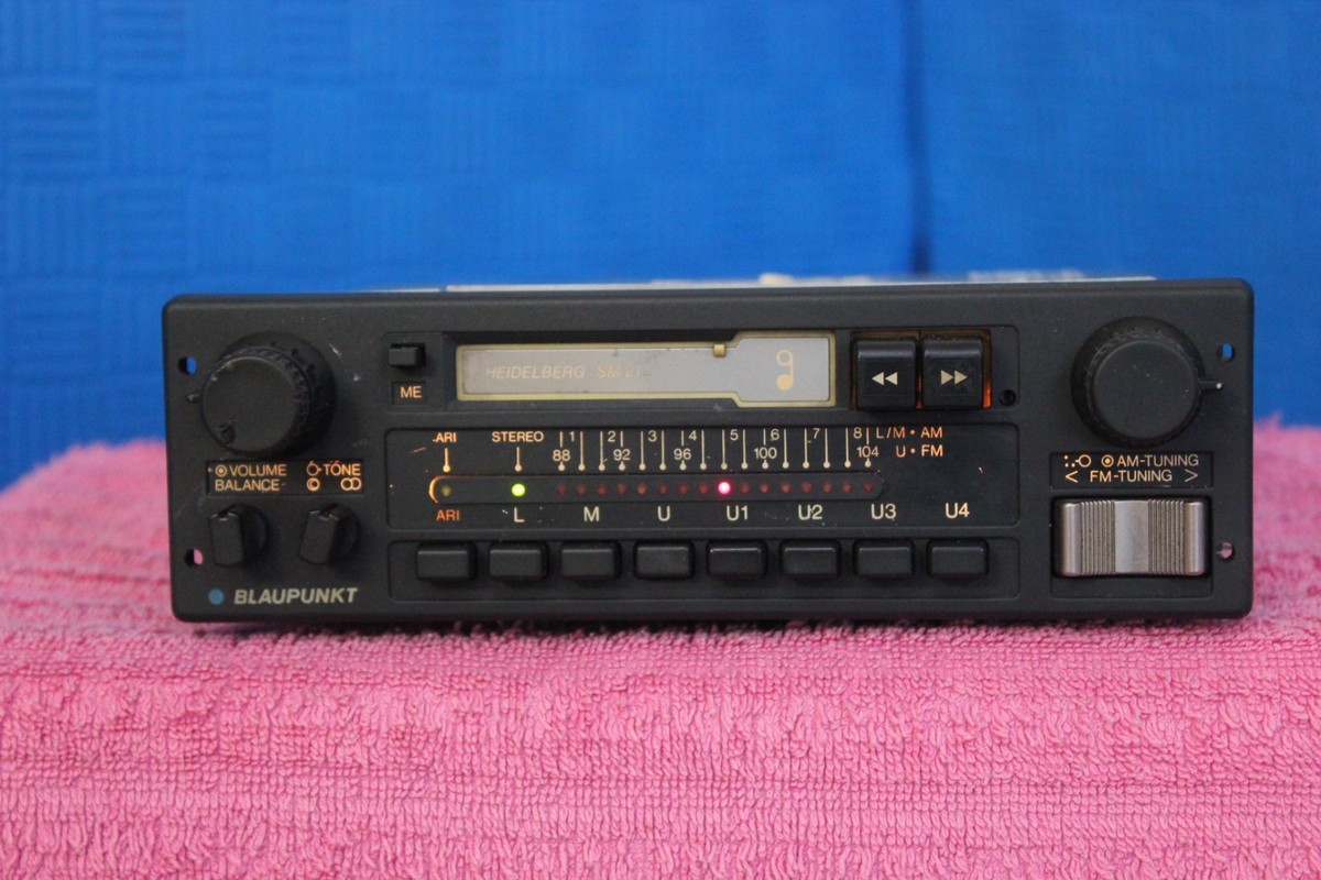 RARE Blaupunkt Car Stereo Heidelberg Sm21 7641751010 Porsche AUDI
