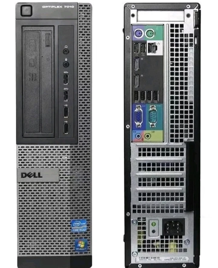 Unidad de disco duro Dell OptiPlex 7010 SFF i5-3470 de 8 TB 3,2 GHz 16 GB 120 GB SSD Win11 Pro PC Foto 2 de 2