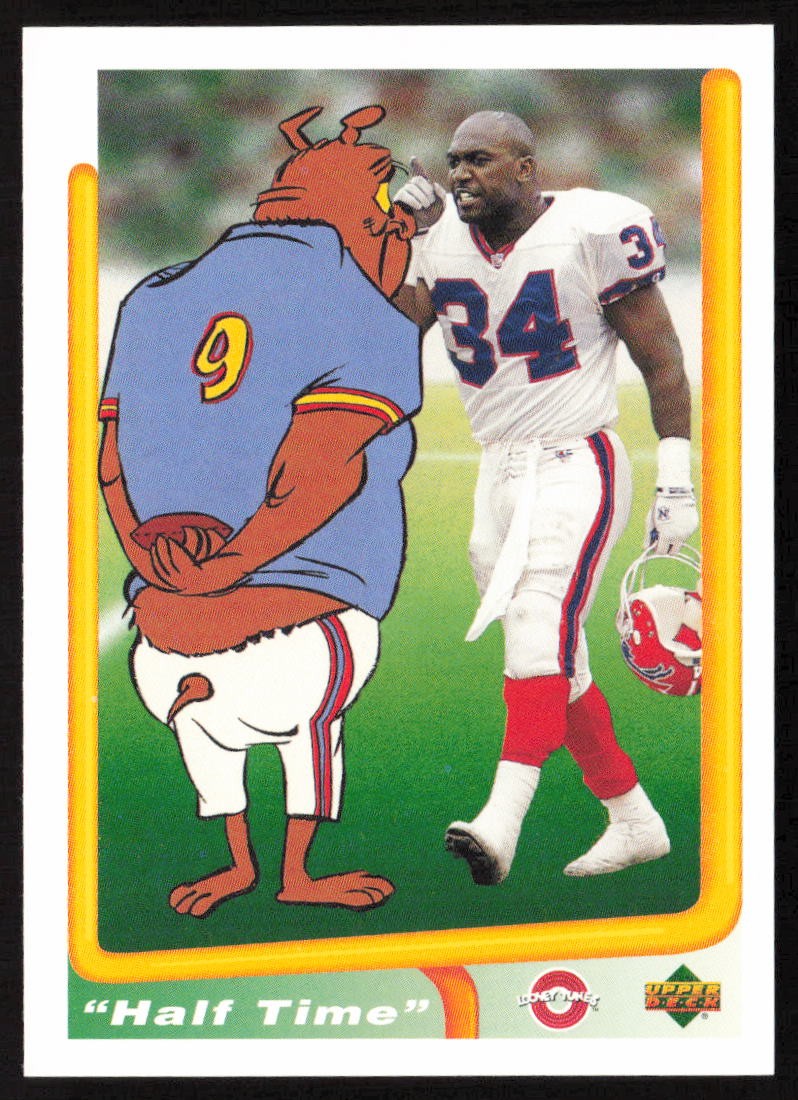 1992 Upper Deck Comic Ball IV Half Time Thurman Thomas #9 Bills