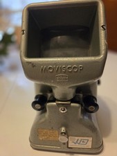 Editor Viewer Films 16mm Moviscop Zeiss Ikon Rare Moviola Vintage Bulb Works