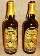 2 BOTTLE LOT SURLY BEER BREWING COMPANY ELEVEN ALE 750ML EACH BOTH GREAT SHAPE 