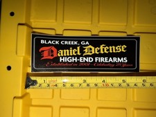 Daniel Defense Custom Logo Die Cut Sticker For Fridge Or Toolbox Firearms Gun Daniel Defense Custom Logo Die Cut Sticker For Fridge Or Toolbox Firearms Gun