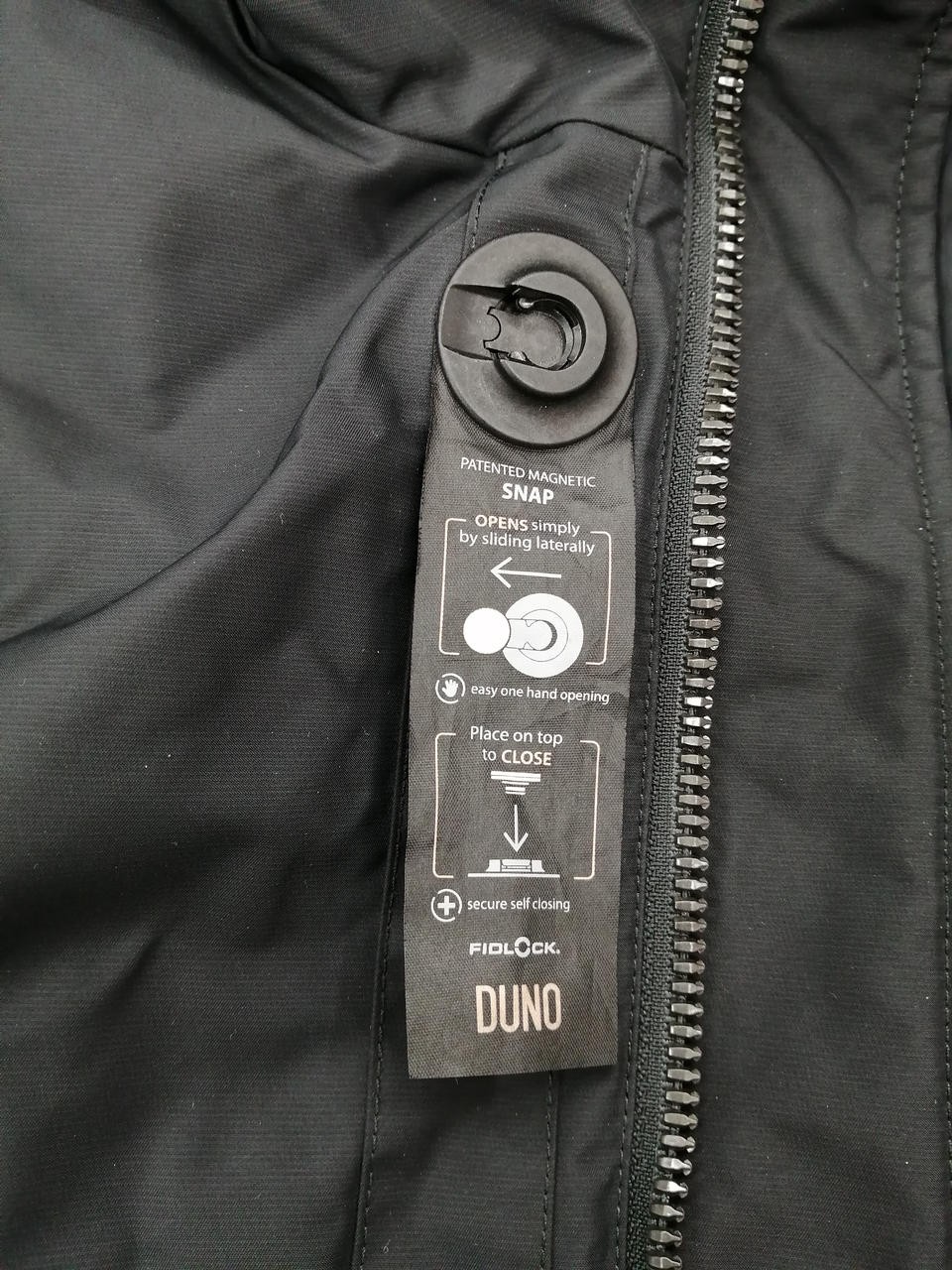 Duno Blk Down Jacket - image 9