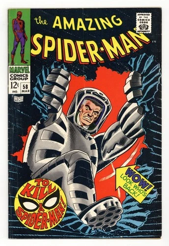 Amazing Spider-Man #58 VG- 3.5 1968