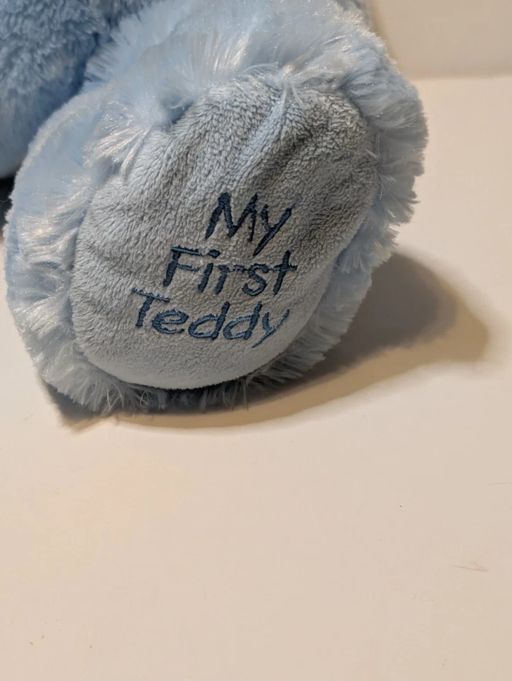 Peluche My First Teddy Bear Grande Azul Baby Ganz Collection 18" B7 Foto 4 de 4