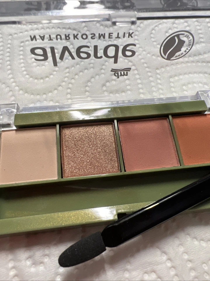 Alverde Naturkosmetik Lidschatten Palette Mit 4 Passenden Farbtönen Von DM Neu - Bild 2 von 4