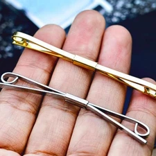 Tie Neck Bar Shirt Neck Stay Lapel Formal for Wedding Business for Gentlemen