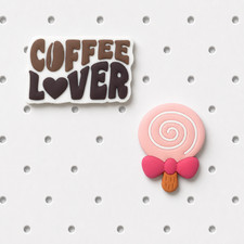 Sweet Treats 2-Piece Bogg Bag Charm Set