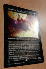 MtG Magic # Etched FOIL # Sengir, le Baron noir / the Dark Baron, FRENCH